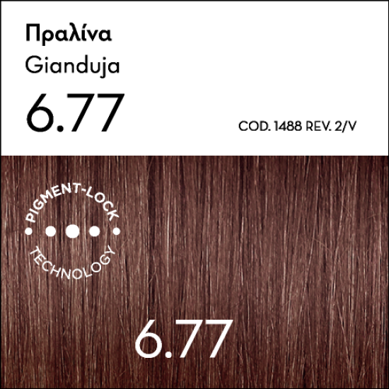 Βαφή Μαλλιών 6.77 Argan Oil Advanced Colorant 6.77 Πραλίνα